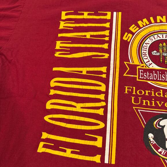 Vintage Florida State Seminoles T Shirt - Size XL - Picture 4 of 7